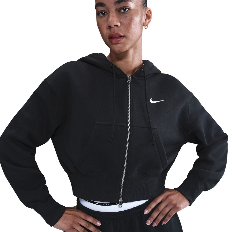Γυναικεία Ζακέτα Μαύρη - Nike Sportswear Phoenix Fleece