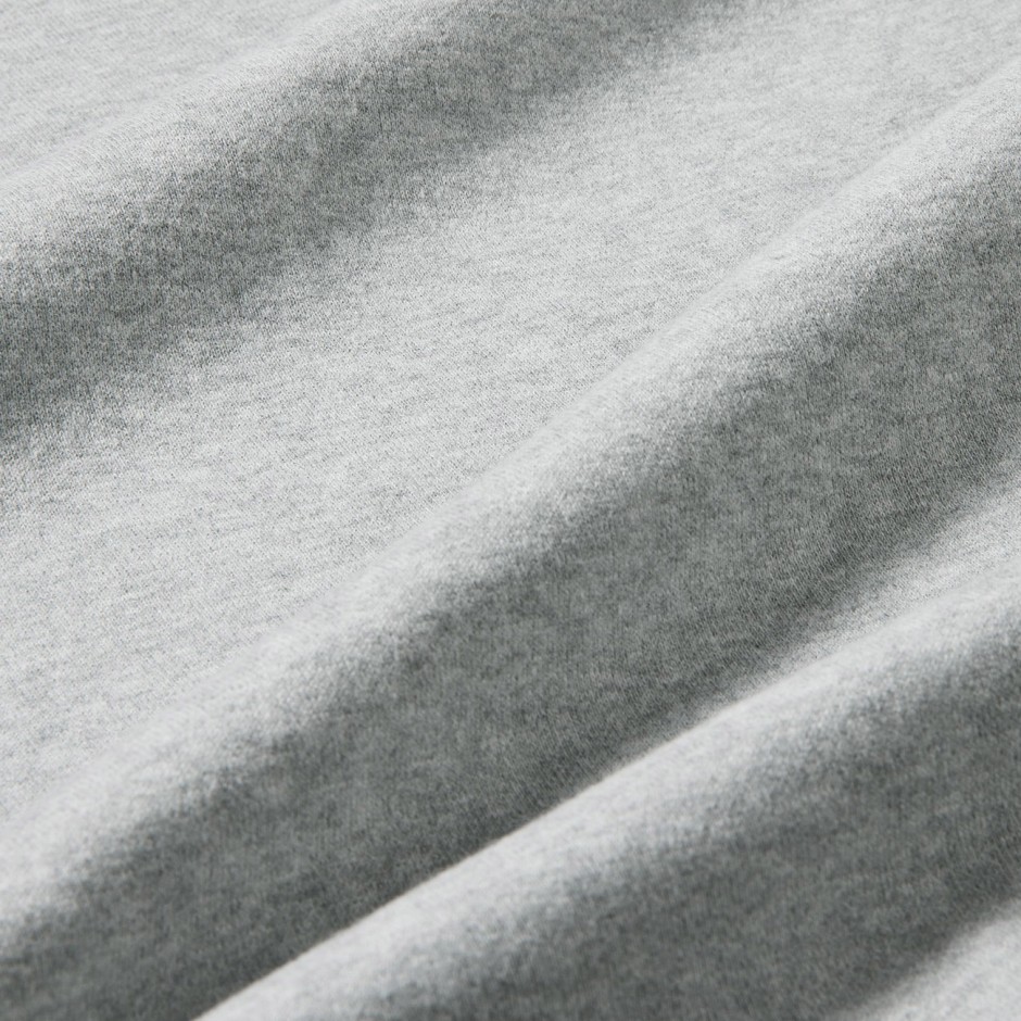 Women's Full-Zip Hoodie Grey - Nike Studio Fleece Medium Weight
