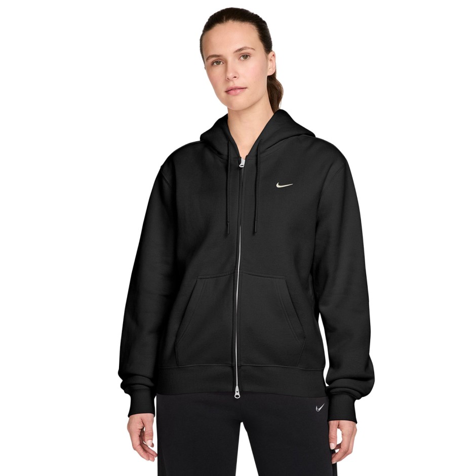 Γυναικεία Ζακέτα Μαύρη - Nike Studio Fleece Medium Weight