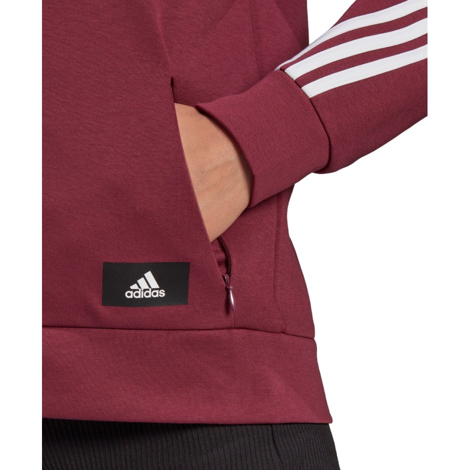 adidas Performance W FI 3S FZ REG H51147 Crimson