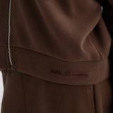 Women's Full-Zip Hoodie Brown - Bodytalk  Image 2