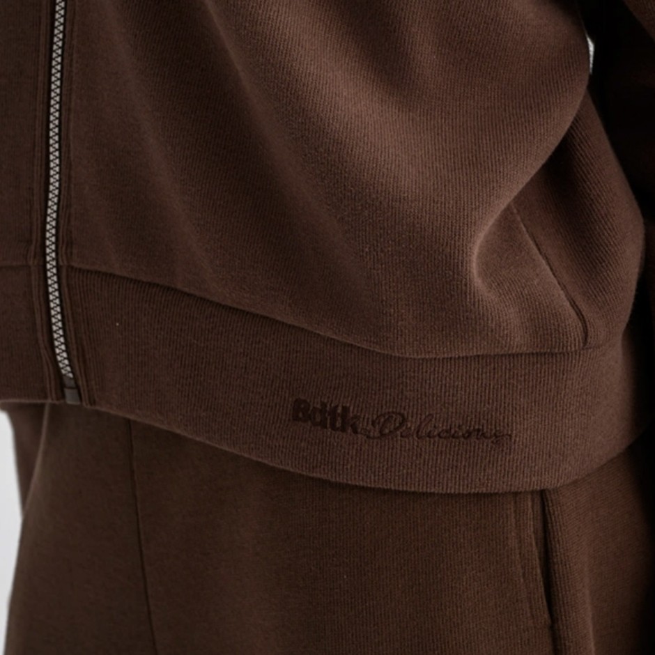 Women's Full-Zip Hoodie Brown - Bodytalk 