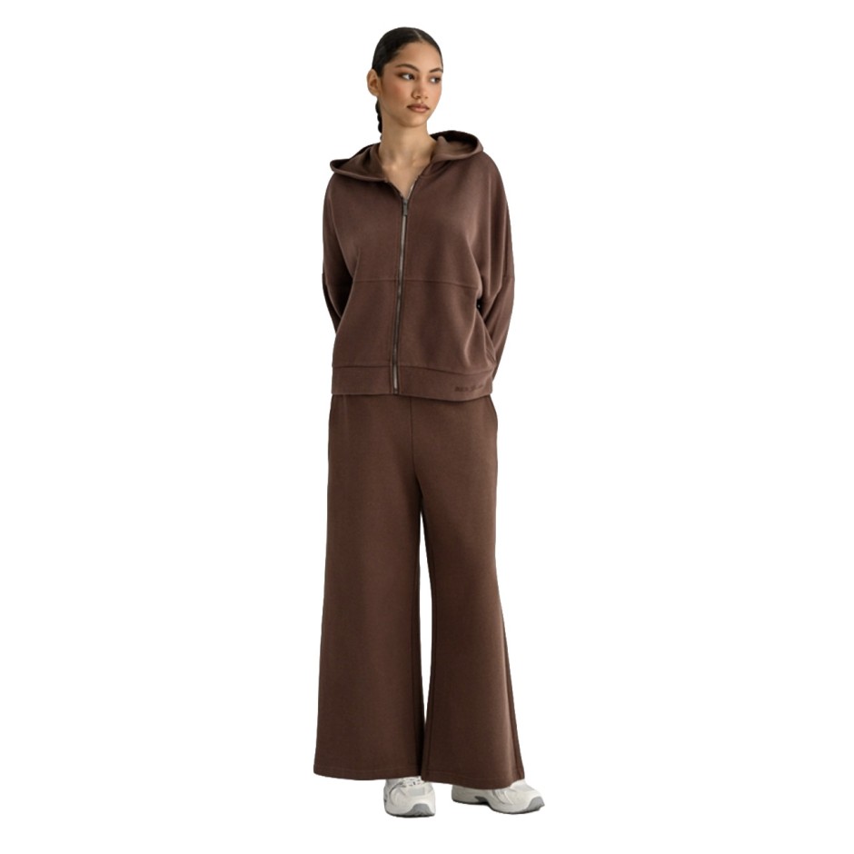 Women's Full-Zip Hoodie Brown - Bodytalk 
