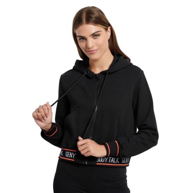 Γυναικεία Ζακέτα BODYTALK Μαύρο 1222-904722-00100 