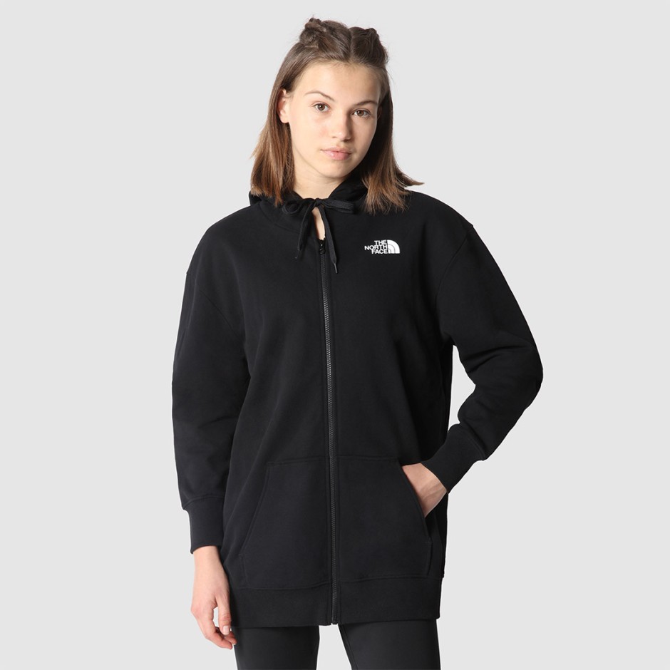 THE NORTH FACE W OPEN GATE FULL ZIP HOODIE NF0A55GPJK3-JK3 Black
