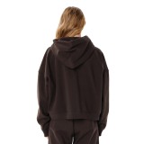 EMERSON WOMEN'S FULL ZIP HOODIE 262.EW21.85-COFFEE BROWN Brown Image 0