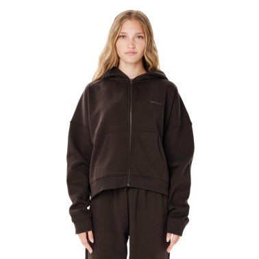EMERSON WOMEN'S FULL ZIP HOODIE 262.EW21.85-COFFEE BROWN Brown