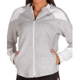 PUMA EVOSTRIPE FULL ZIP WOMEN'S HOODIE 580060-04 Grey Image 1