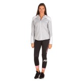 PUMA EVOSTRIPE FULL ZIP WOMEN'S HOODIE 580060-04 Grey Image 2