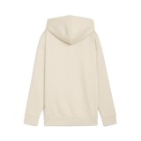 PUMA ESS TAPE RELAXED FULL-ZIP HOODIE FL 688097-87 Ecru Image 0