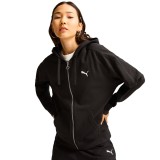 PUMA HER FULL-ZIP 681631-01 Black Image 