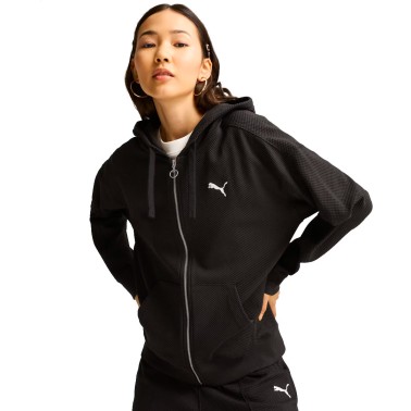 Γυναικεία Ζακέτα Μαύρη - Puma Her Full-Zip