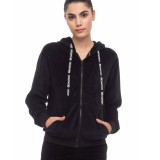 BE:NATION VELOUR FULL ZIP HOOD 07102303-01 Black Image 2