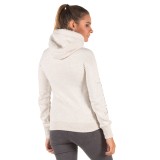 SUPERDRY ARIA APPLIQUE ZIPHOOD G20002AR-10C Λευκό