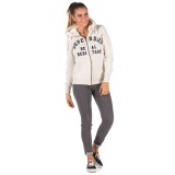 SUPERDRY ARIA APPLIQUE ZIPHOOD G20002AR-10C Λευκό