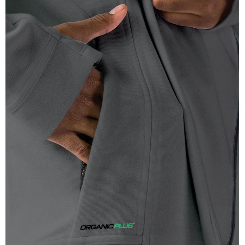 GSA CROSS ZIPPER HOODIE 17-27024-06 CHARCOAL Coal