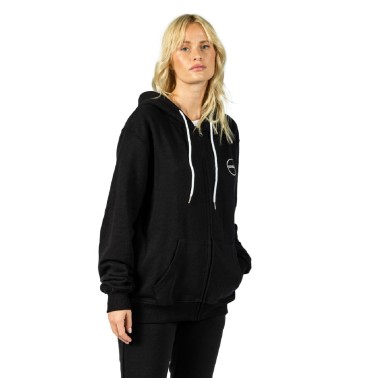 Γυναικεία Ζακέτα GSA WOMEN ZIPPER HOODIE Μαύρο 1721011001-JET BLACK 