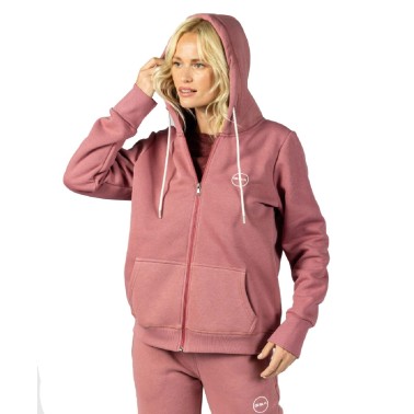 Γυναικεία Ζακέτα GSA WOMEN ZIPPER HOODIE Ροζ 1721011001-PINK 