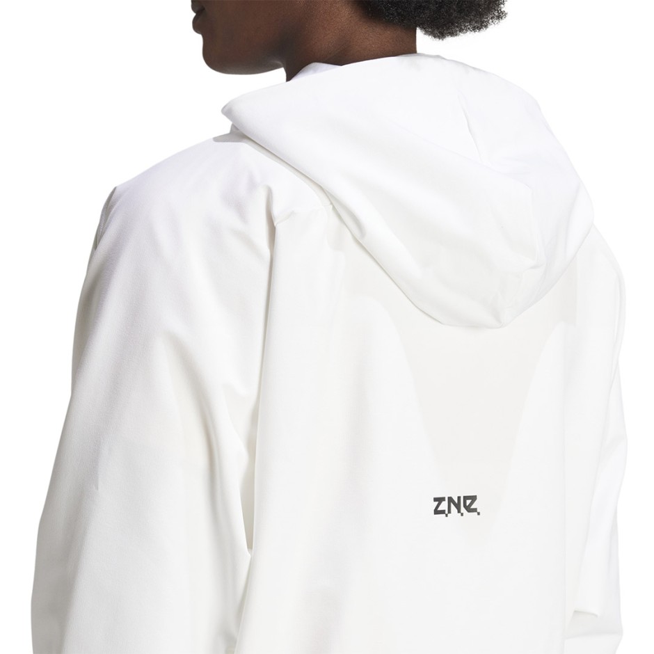 Γυναικεία Ζακέτα Λευκή - adidas Sportswear Z.N.E. Woven