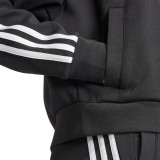adidas sportswear W FI 3S FZ HD IN9475 Black Image 2