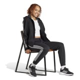 adidas sportswear W FI 3S FZ HD IN9475 Black Image 3