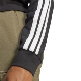 Γυναικεία Ζακέτα Μαύρη - adidas Sportswear Essentials 3-Stripes French Terry Εικόνα 1