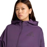 Γυναικεία Ζακέτα Μωβ - adidas Sportswear Z.N.E. Εικόνα 1