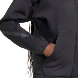 Women's Full-Zip Hoodie Black - adidas Sportswear Z.N.E. Image 2