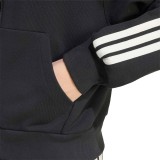 Γυναικεία Ζακέτα Μαύρη - adidas Sportswear KIT 3-Stripes Εικόνα 2