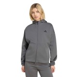 Γυναικεία Ζακέτα Ανθρακί - adidas Sportswear Z.N.E. Εικόνα 