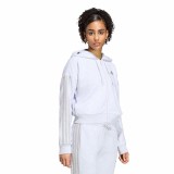 Γυναικεία Ζακέτα Γκρι - adidas Sportswear Essentials 3-Stripes French Terry Εικόνα 