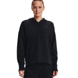 UNDER ARMOUR UA PROJECT ROCK FLEECE HOODIE 1365982-001 Black Image 