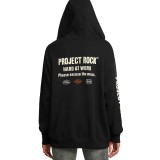Γυναικεία Ζακέτα Προπόνησης Μαύρη - Under Armour Project Rock Heavyweight Hard At Work Εικόνα 0