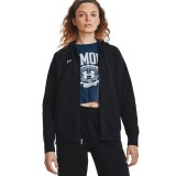 Γυναικεία Ζακέτα Μαύρη - Under Armour Rival Fleece  Εικόνα 