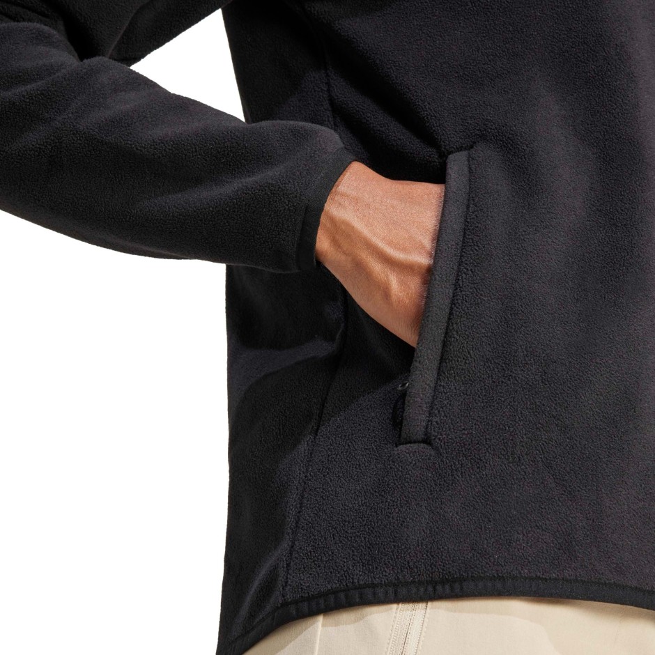 Γυναικεία Ζακέτα Μαύρη - adidas Performance Multi Essentials Fleece
