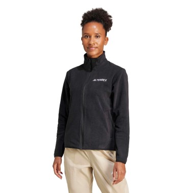 Γυναικεία Ζακέτα Μαύρη - adidas Performance Multi Essentials Fleece