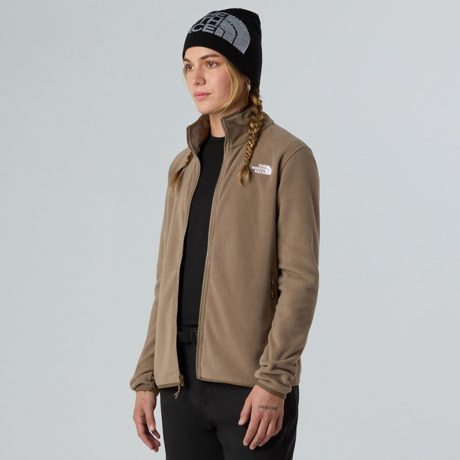Γυναικεία Ζακέτα Καφέ - The North Face Glacier Full-Zip Fleece