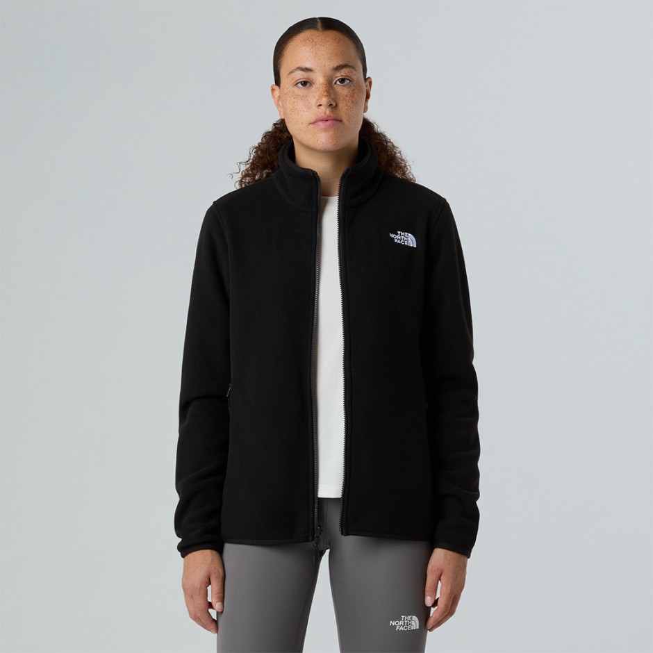 Γυναικεία Ζακέτα Μαύρη - The North Face Glacier Full-Zip Fleece