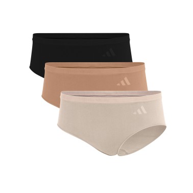 adidas Performance  PACKAGED PANTIES HIPSTER (3PK) 4A0704-900 Colorful