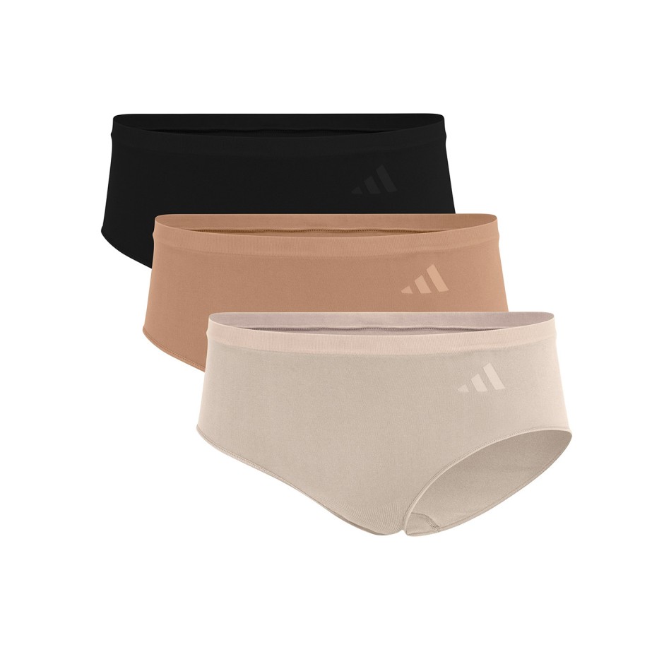 adidas Performance  PACKAGED PANTIES HIPSTER (3PK) 4A0704-900 Colorful
