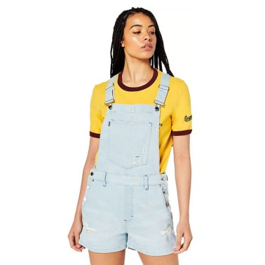 SUPERDRY OVIN VINTAGE DUNGAREE SHORTS W8011004A-O3O Jeans