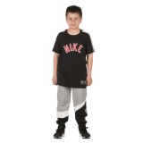 NIKE B NSW HBR PANT FT STMT BV0792-064 Grey Image 2