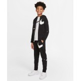 NIKE SPORTSWEAR SWOOSH FLEECE PANTS DD8721-010 Black Image 5