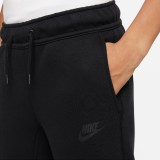 Nike Sportswear Tech Fleece Μαύρο - Παιδικό Παντελόνι Φόρμα Εικόνα 1