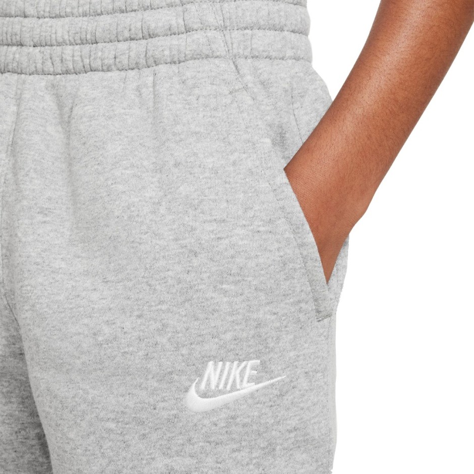 Παιδικό Παντελόνι Φόρμα Γκρι - Nike Sportswear Club Fleece