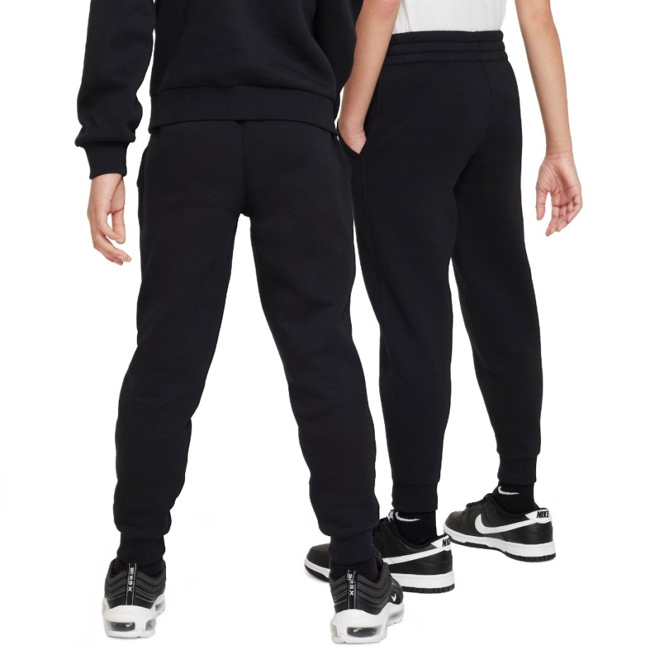 Nike Sportswear Club Fleece Μαύρο - Παιδικό Παντελόνι Φόρμα 