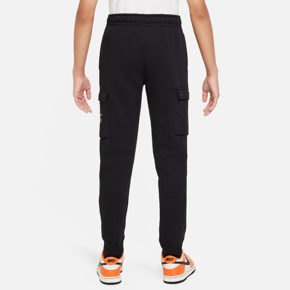 Nike Sportswear Μαύρο - Παιδικό Παντελόνι Φόρμα Cargo