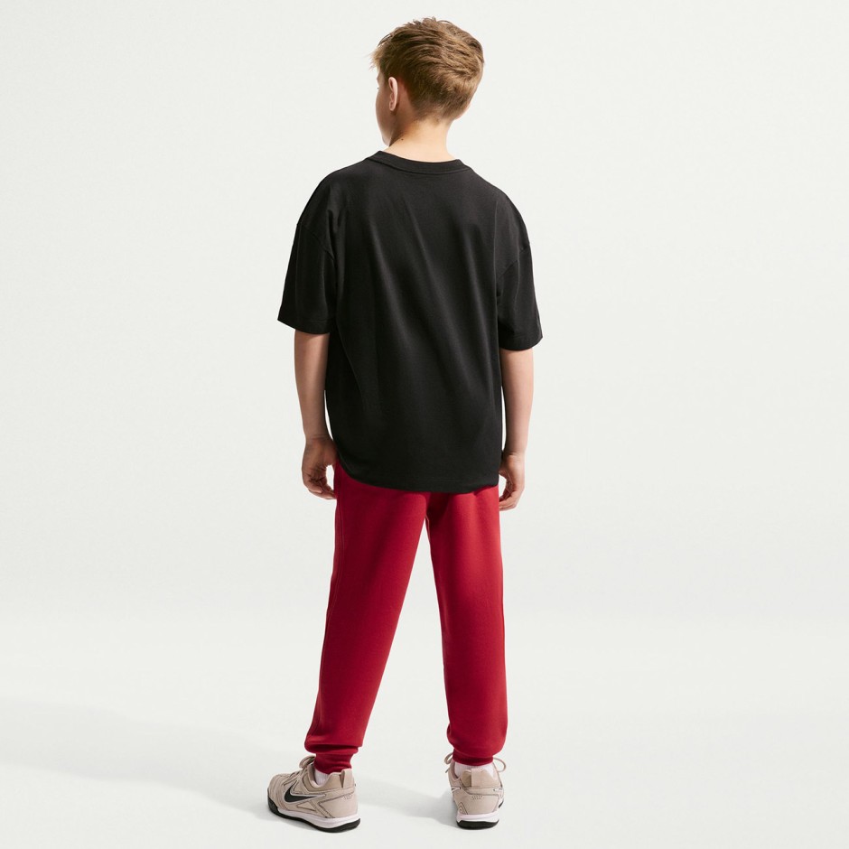 Παιδικό Παντελόνι Φόρμα Μπορντό - Nike Sportswear Club Fleece