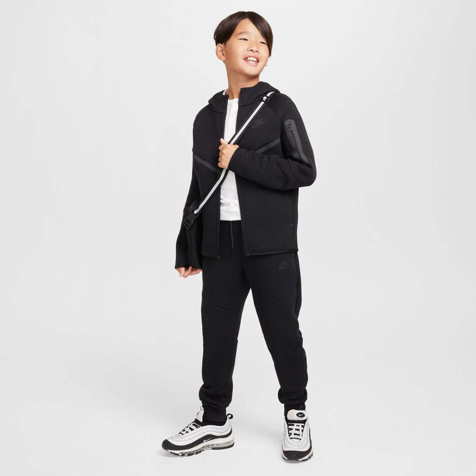 Παιδικό Παντελόνι Φόρμα Μαύρο - Nike Sportswear Tech Fleece