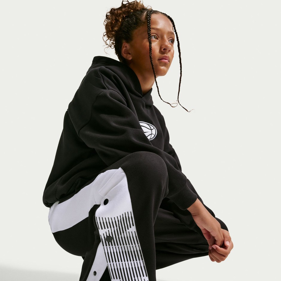 Παιδικό Παντελόνι Φόρμα Μαύρο - Nike 